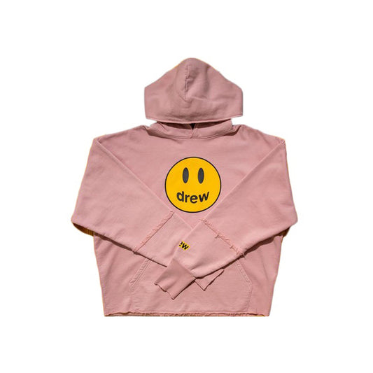 Justin Bieber x Drew House Mascot Deconstructed Hoodie Dusty Rose, Clothing- re:store-melbourne-Drew House