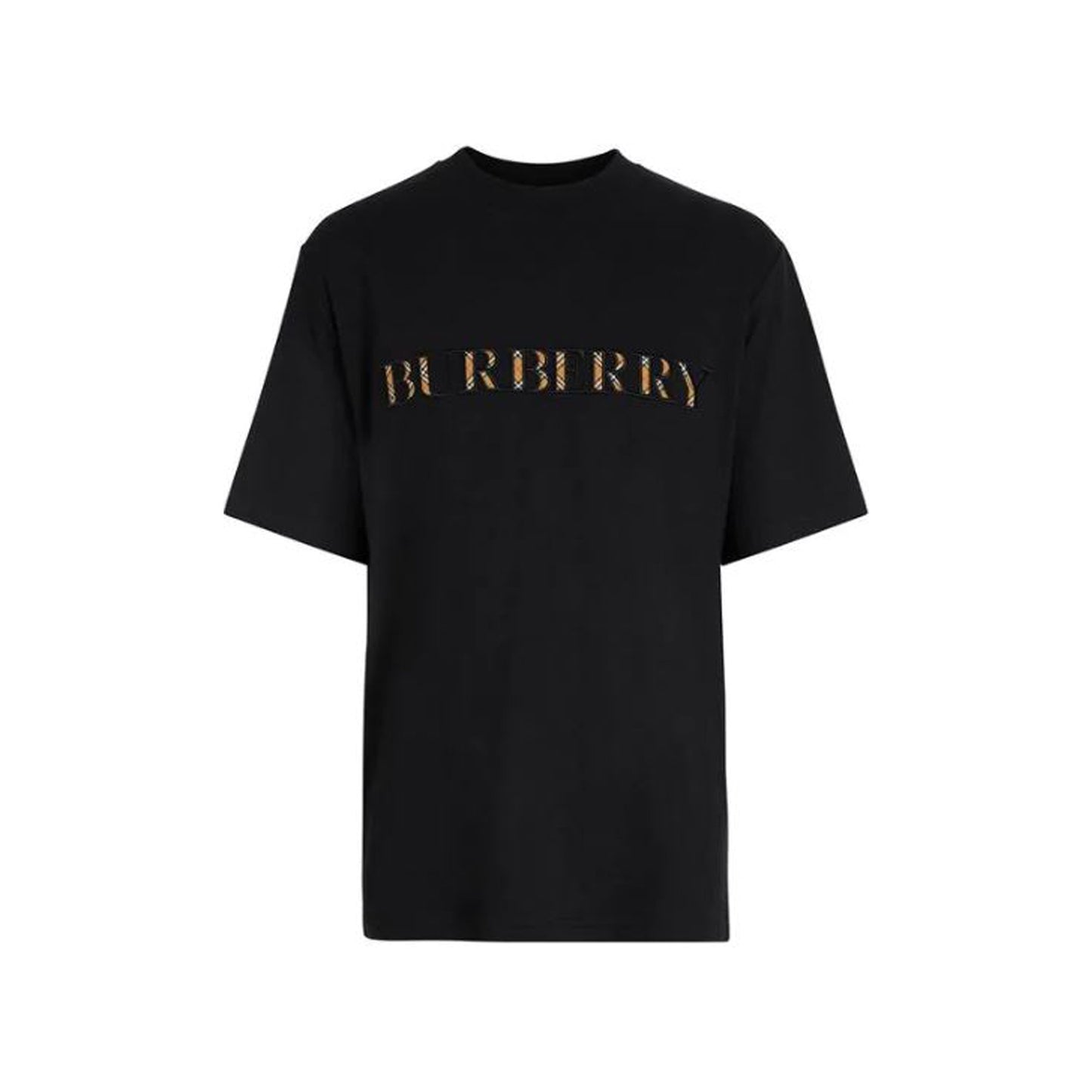 Burberry Check Logo Tee, Clothing- dollarflexclub