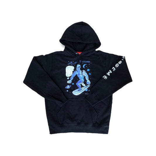 Supreme Daniel Johnston Hooded Sweatshirt Black, Clothing- re:store-melbourne-Supreme