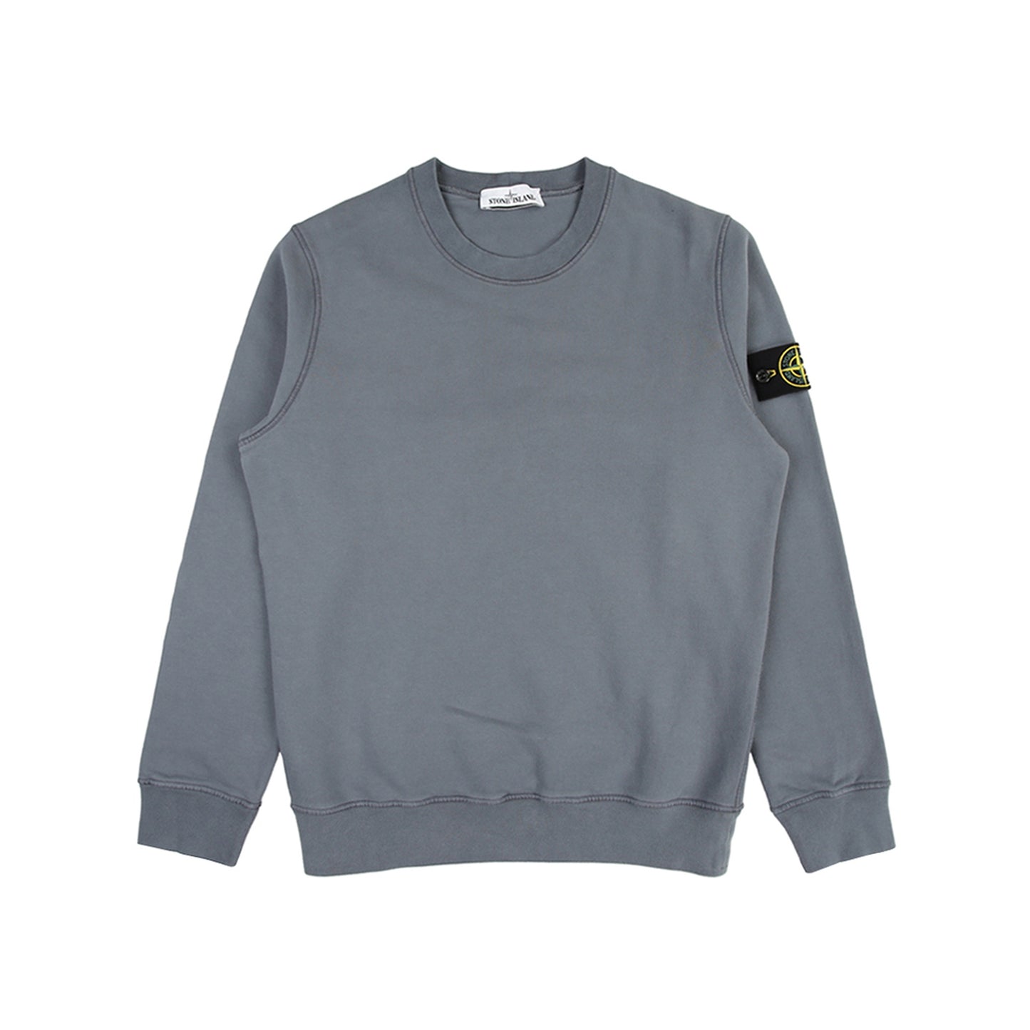 Stone Island Crewneck Sweatshirt - Mid Blue, Clothing- re:store-melbourne-Stone Island