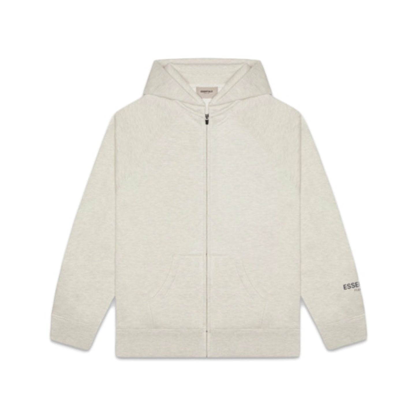 Fear of God Essentials Zip Up Hoodie SS20 - Oatmeal, Clothing- re:store-melbourne-Fear of God Essentials