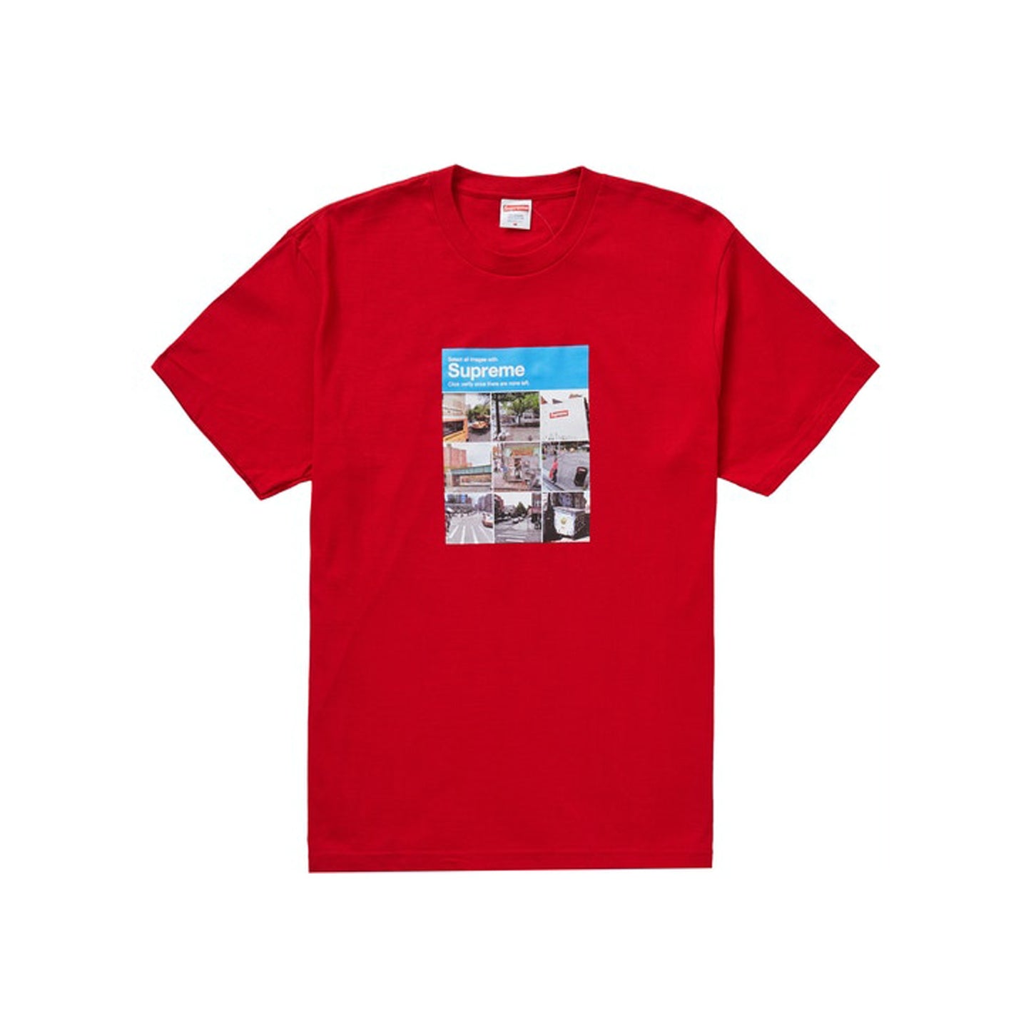 Supreme Verify Tee Red, Clothing- re:store-melbourne-Supreme