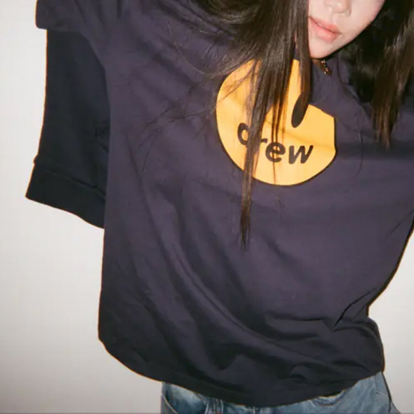Justin Bieber x Drew House Mascott SS Tee - Navy, Clothing- re:store-melbourne-Drew House