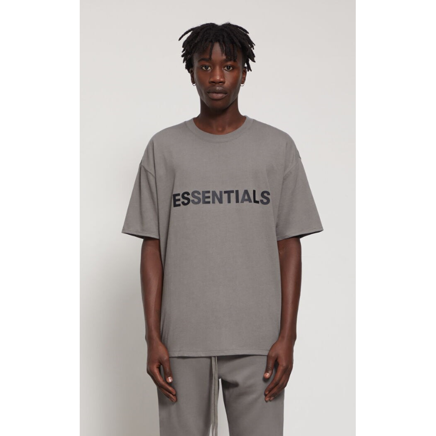 Fear Of God Essentials T-Shirt Charcoal FW20, Clothing- re:store-melbourne-Fear of God Essentials