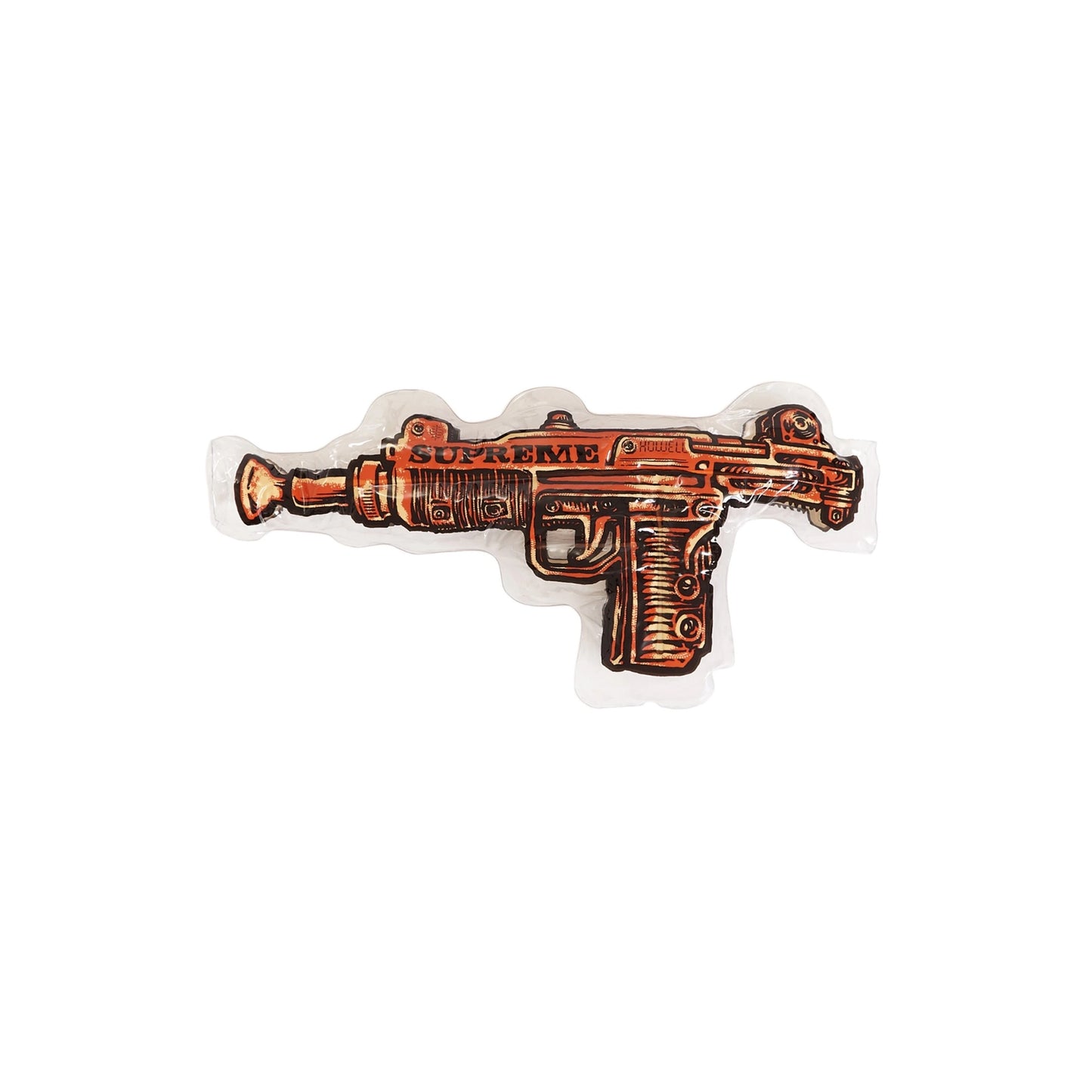 Uzi Sticker Red, Sticker- dollarflexclub