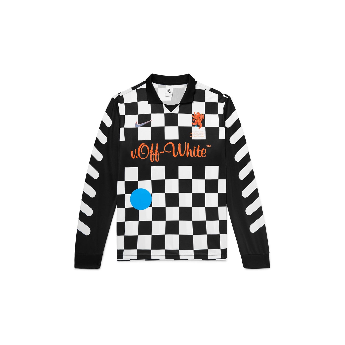 Off White x Nike Long Sleeve Jersey, Clothing- dollarflexclub