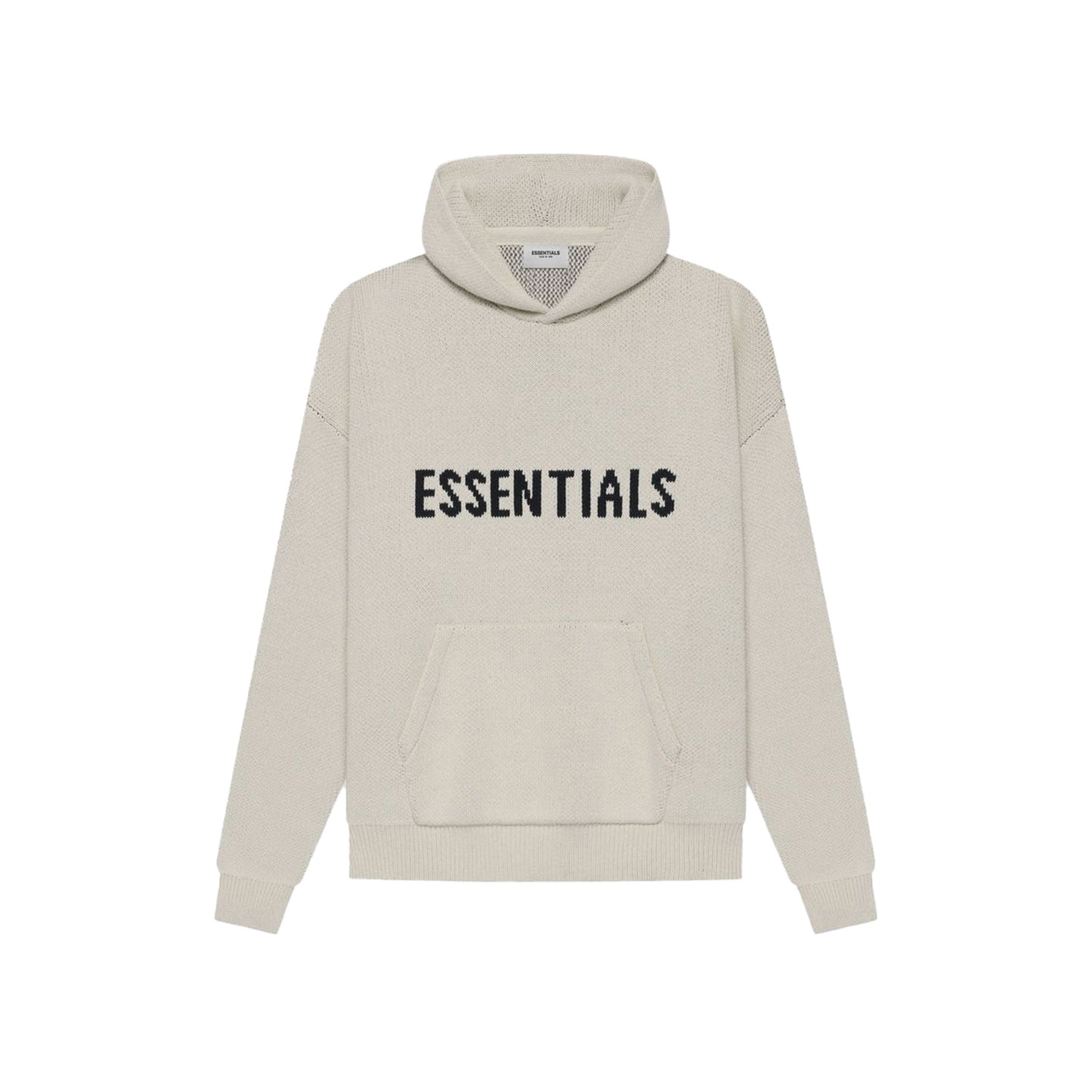 Fear of God Essentials Knit Pullover Hoodie Moss (SS21), Clothing- re:store-melbourne-Fear of God Essentials