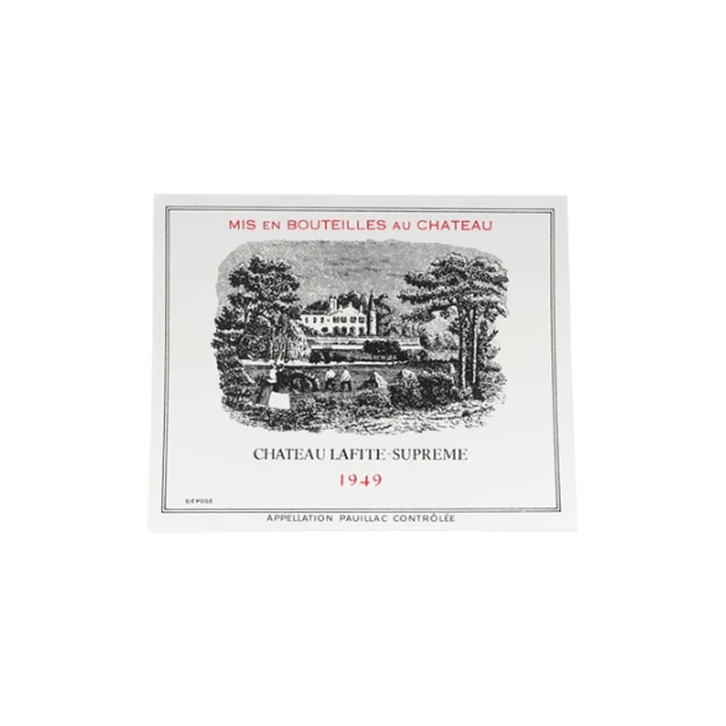 Chateau Sticker, Sticker- dollarflexclub