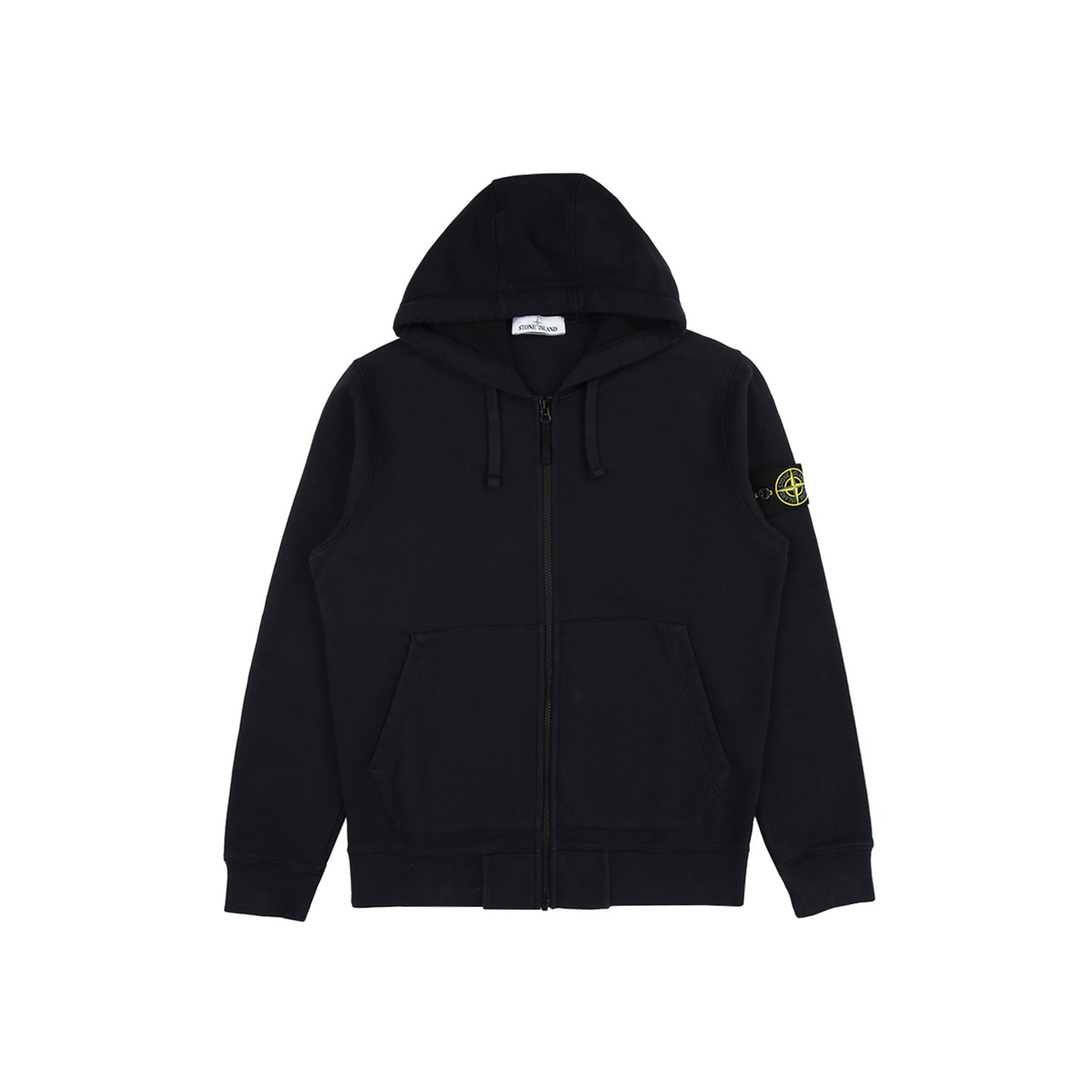 Stone Island Sweatshirt Zip Up Hoodie - Dark Blue, Clothing- re:store-melbourne-Stone Island