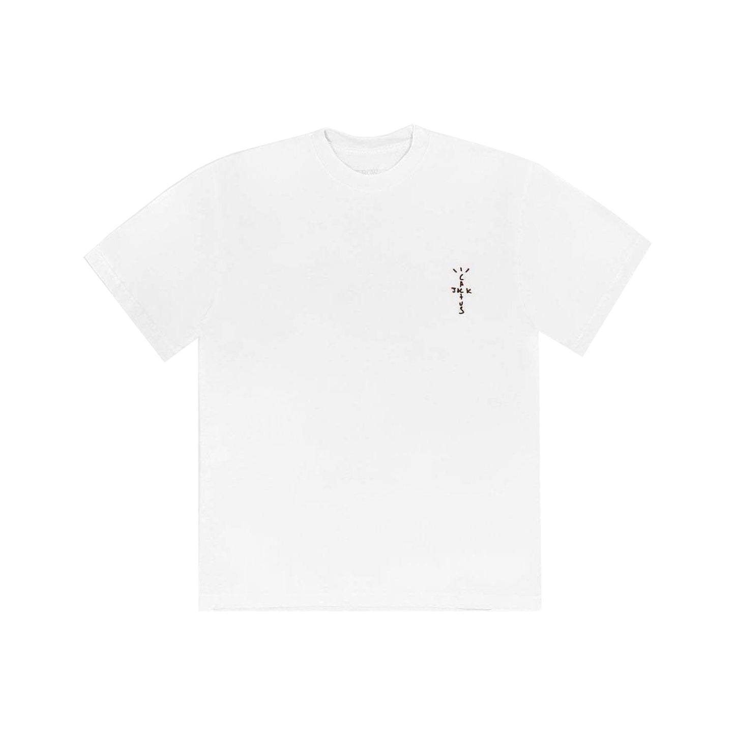 Travis Scott Logo Tee White, Clothing- re:store-melbourne-Travis Scott