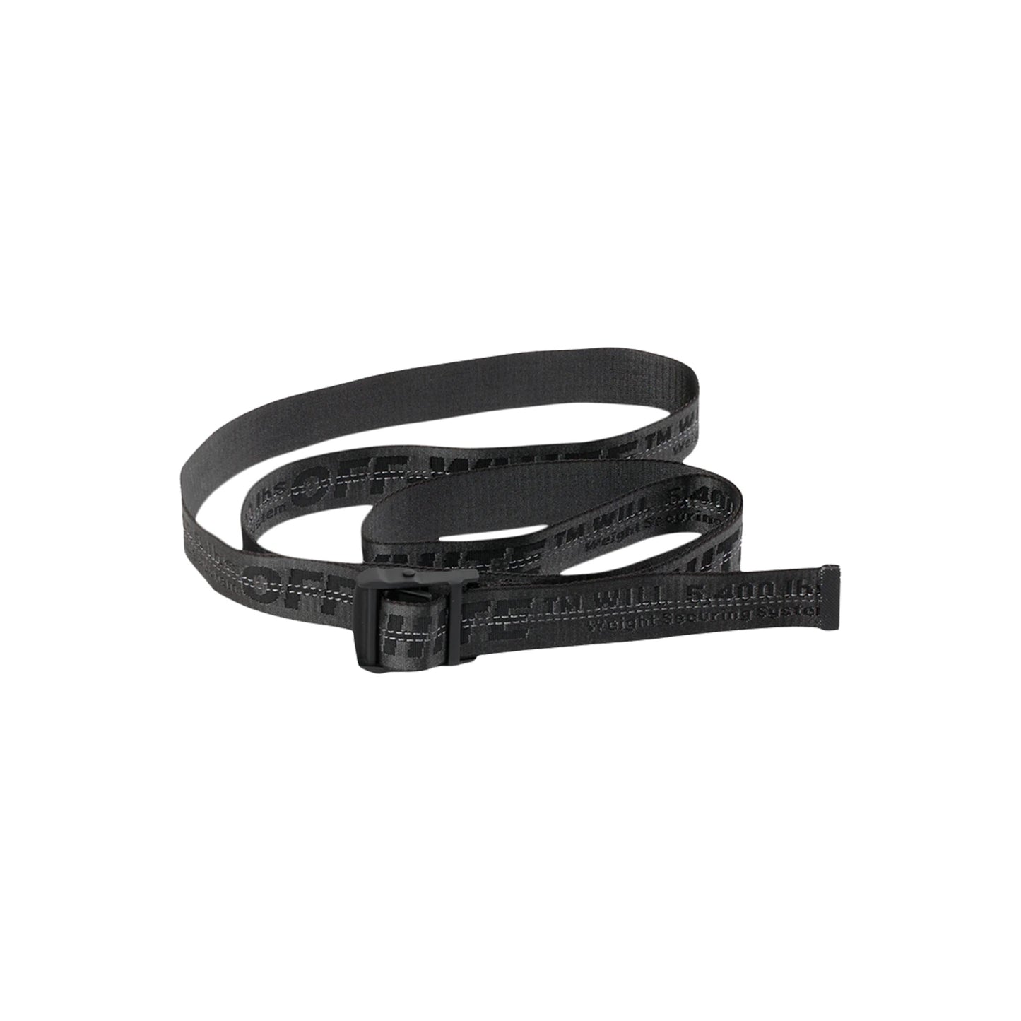 OFF-WHITE Industrial Belt (SS19) -Black, Accessories- dollarflexclub