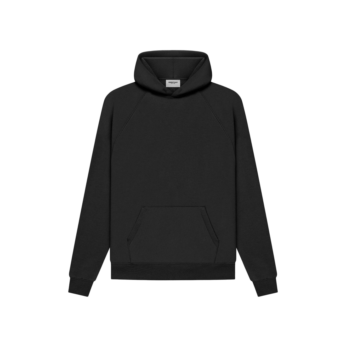 Fear of God Essentials Pull-Over Hoodie (SS21) Black/Stretch Limo, Clothing- re:store-melbourne-Fear of God Essentials