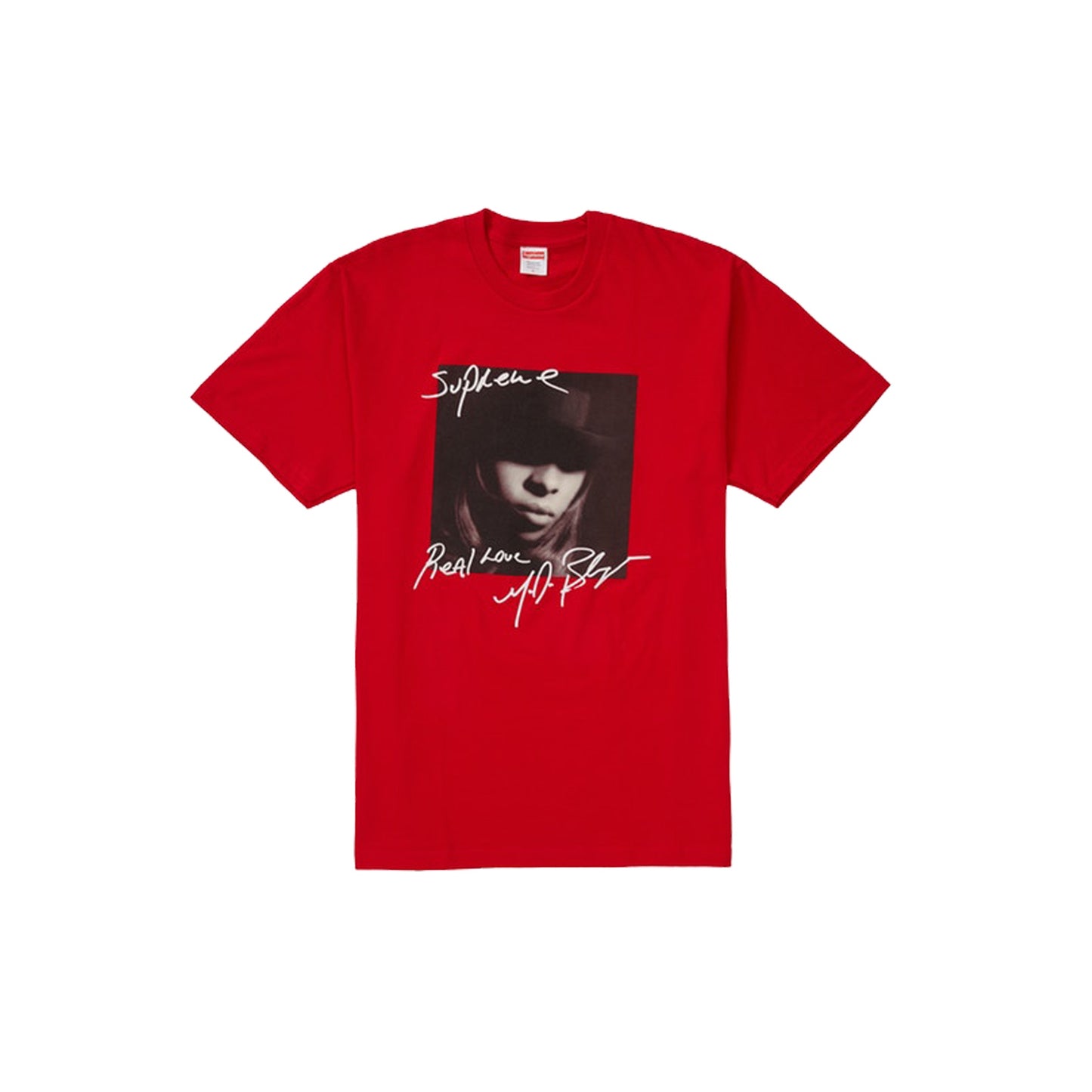 Supreme Mary J.Blige Tee -Red, Clothing- dollarflexclub
