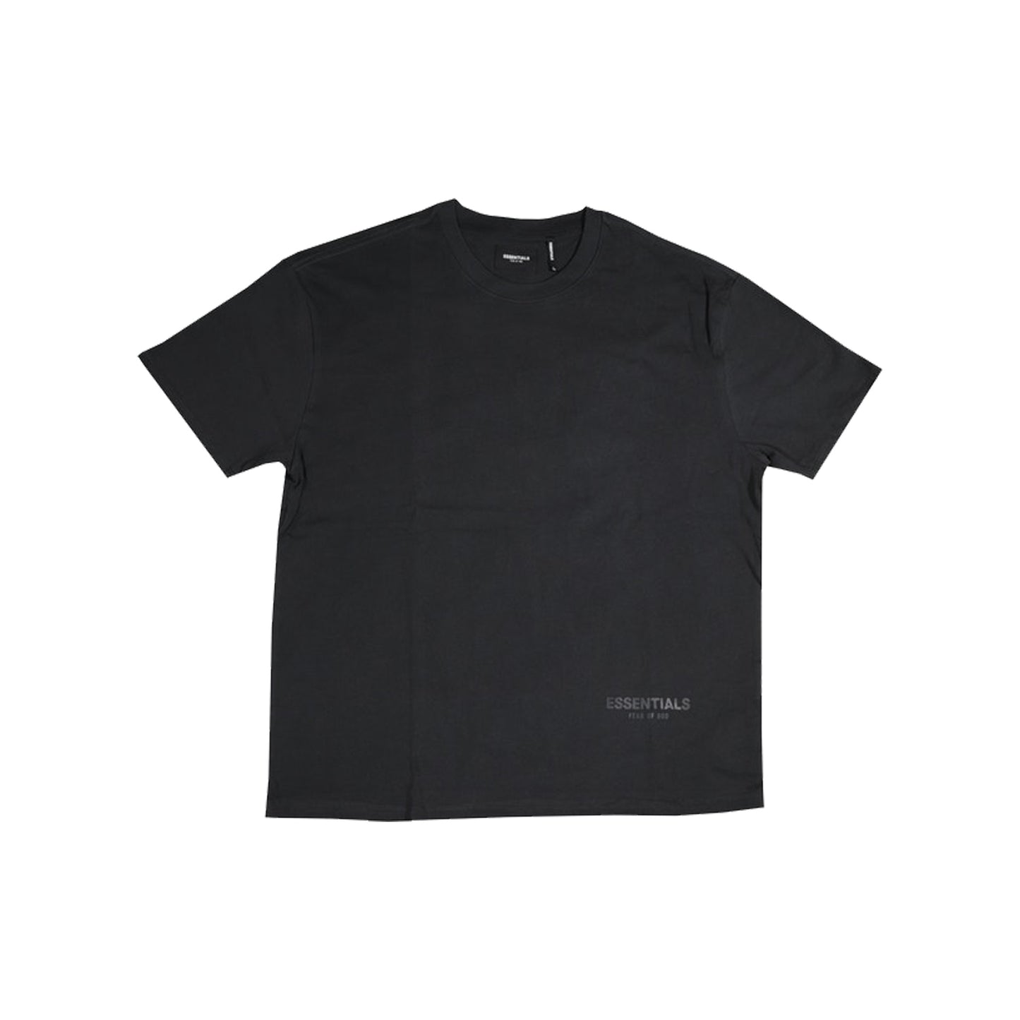 Fear of God Essentials Tee Reflective -Black, Clothing- dollarflexclub