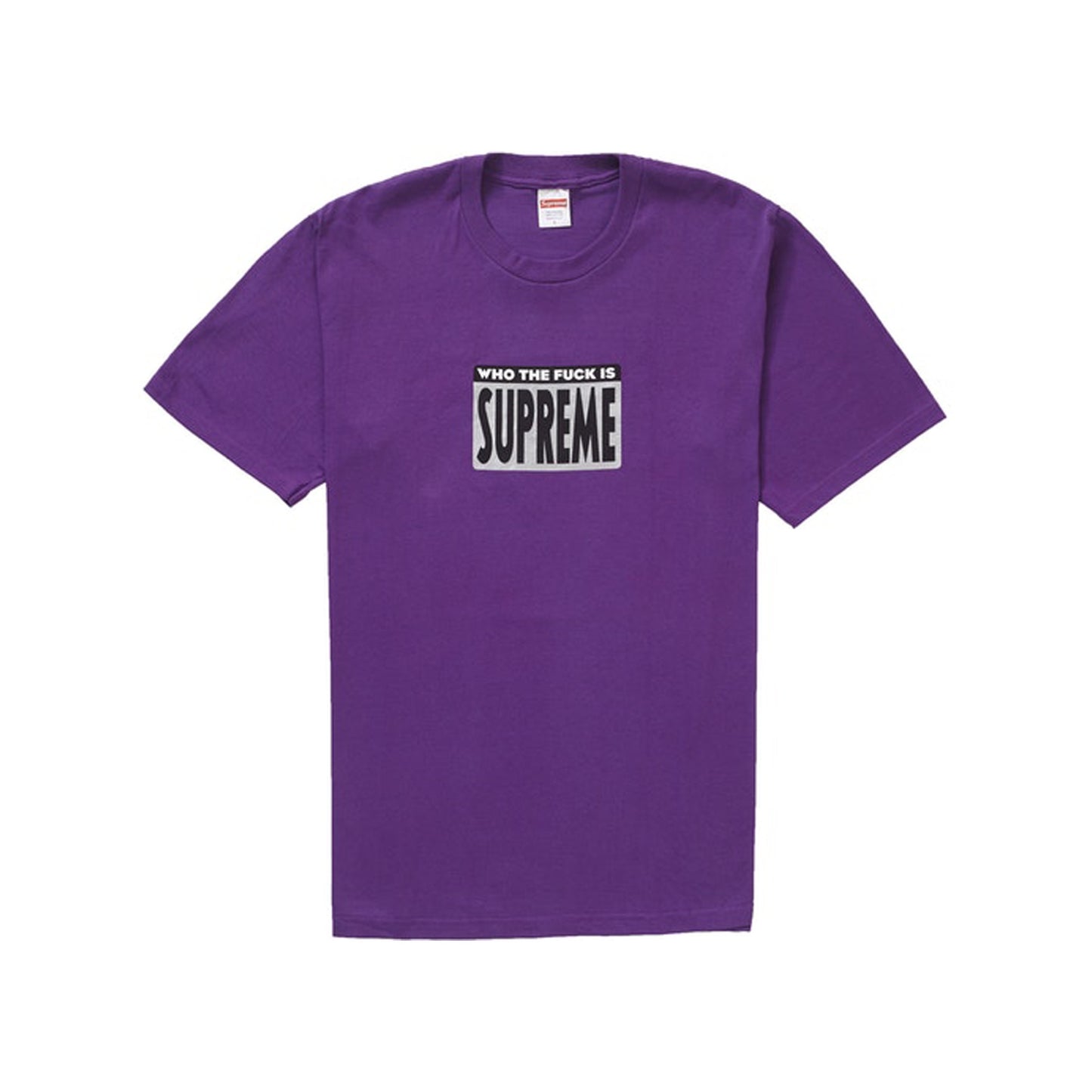 Who the fuck tee - Purple, Clothing- dollarflexclub