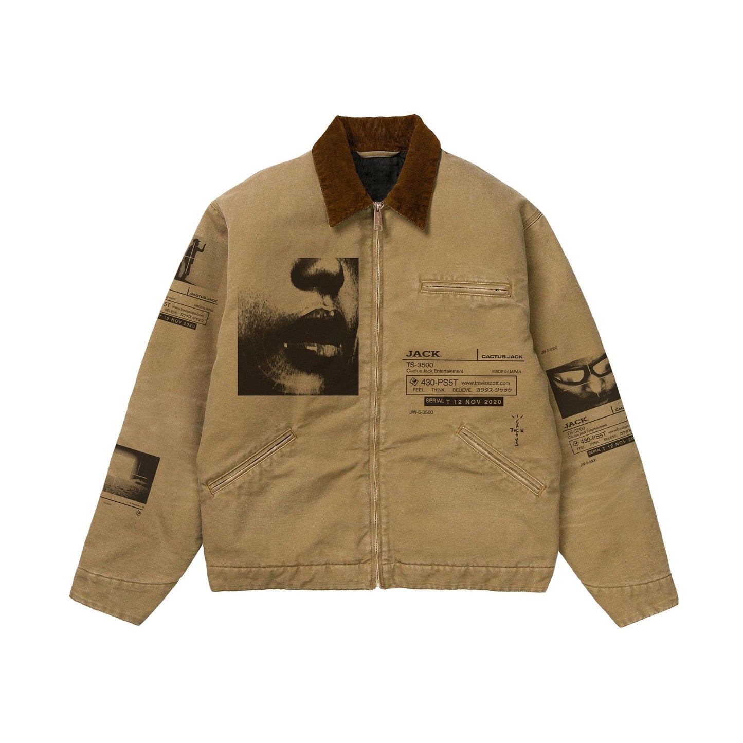 Travis Scott System Work Jacket Tan, Clothing- re:store-melbourne-Travis Scott