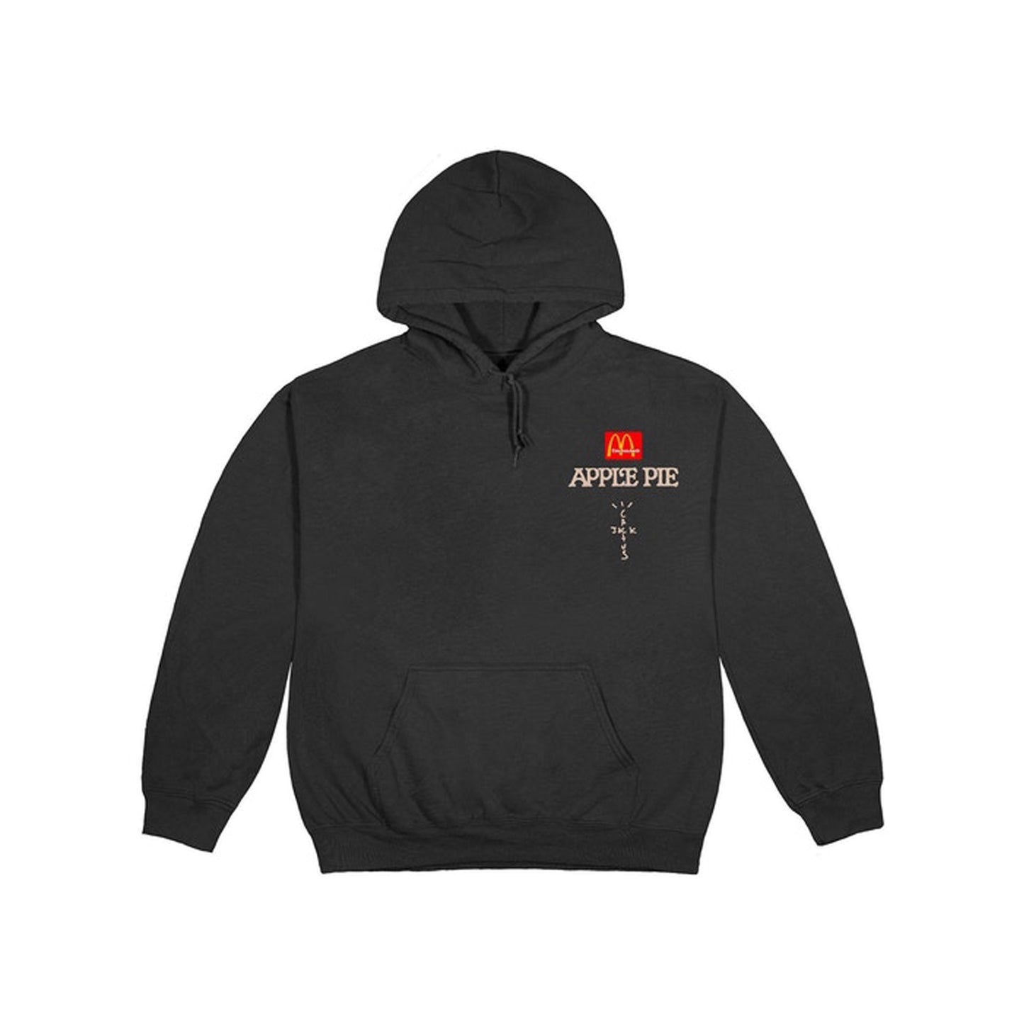 Travis Scott x McDonald's Apple Pie Hoodie Washed Black, Clothing- re:store-melbourne-Travis Scott