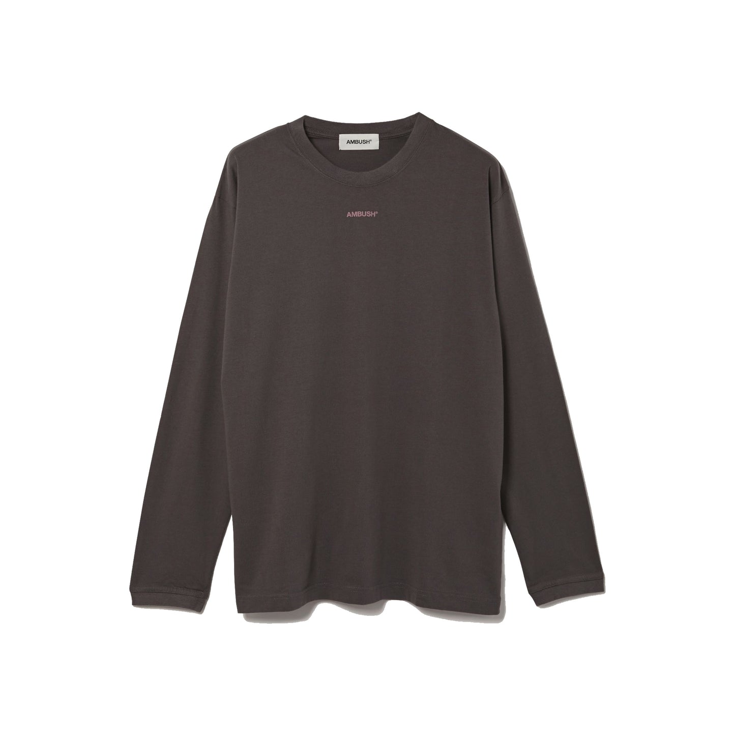 Ambush XL Logo Long Sleeve T-Shirt -Grey, Clothing- re:store-melbourne-Ambush