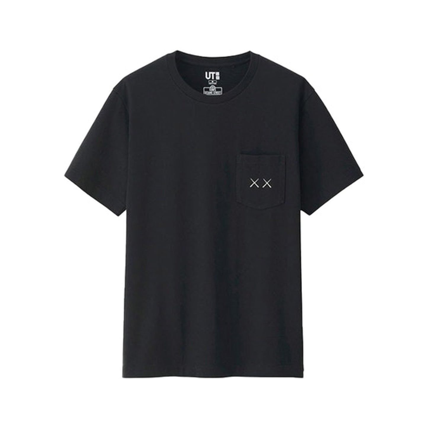 Kaws x Sesame Street Tee Black, Clothing- dollarflexclub
