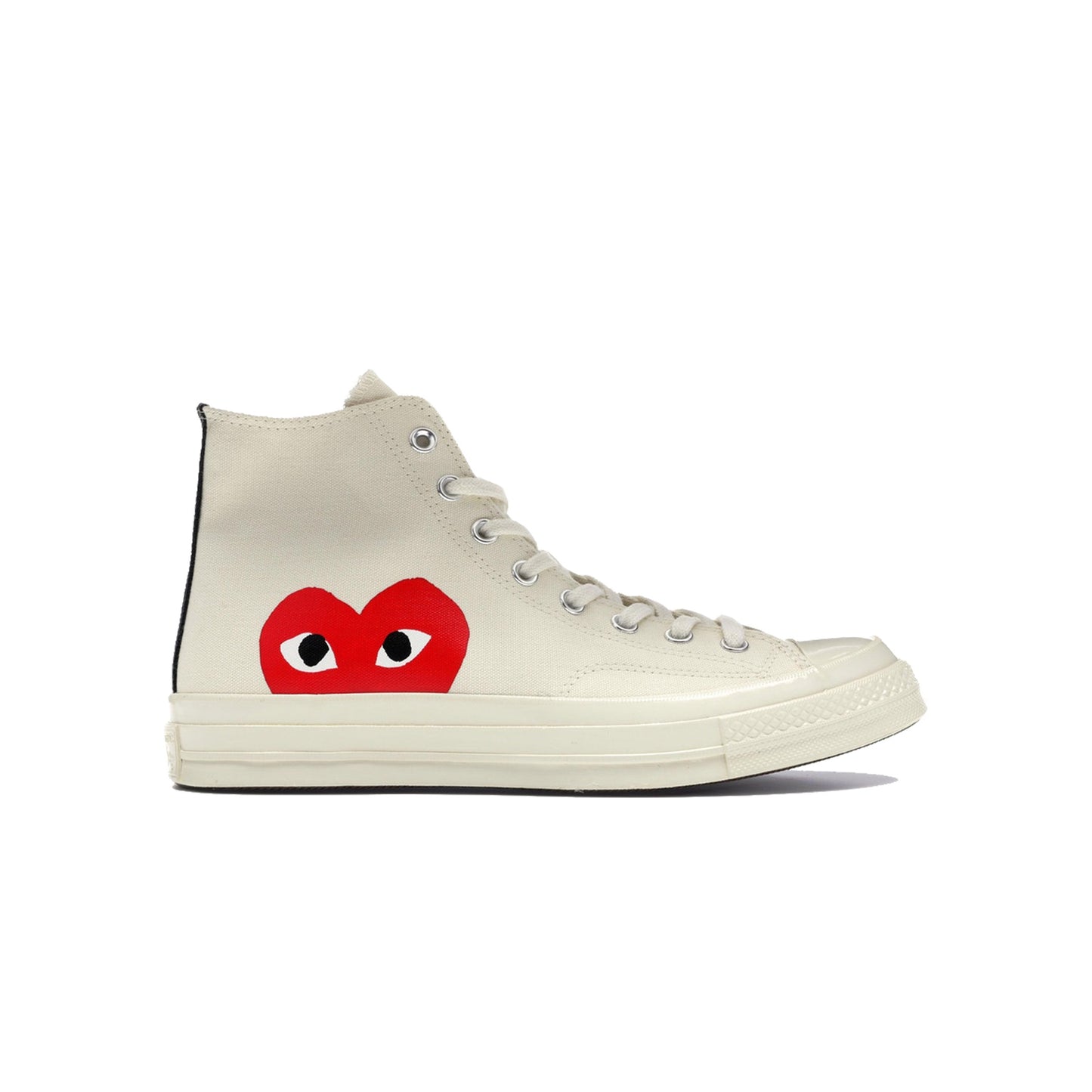 Converse Chuck Taylor All-Star 70s Hi x CDG PLAY -White, Shoe- dollarflexclub