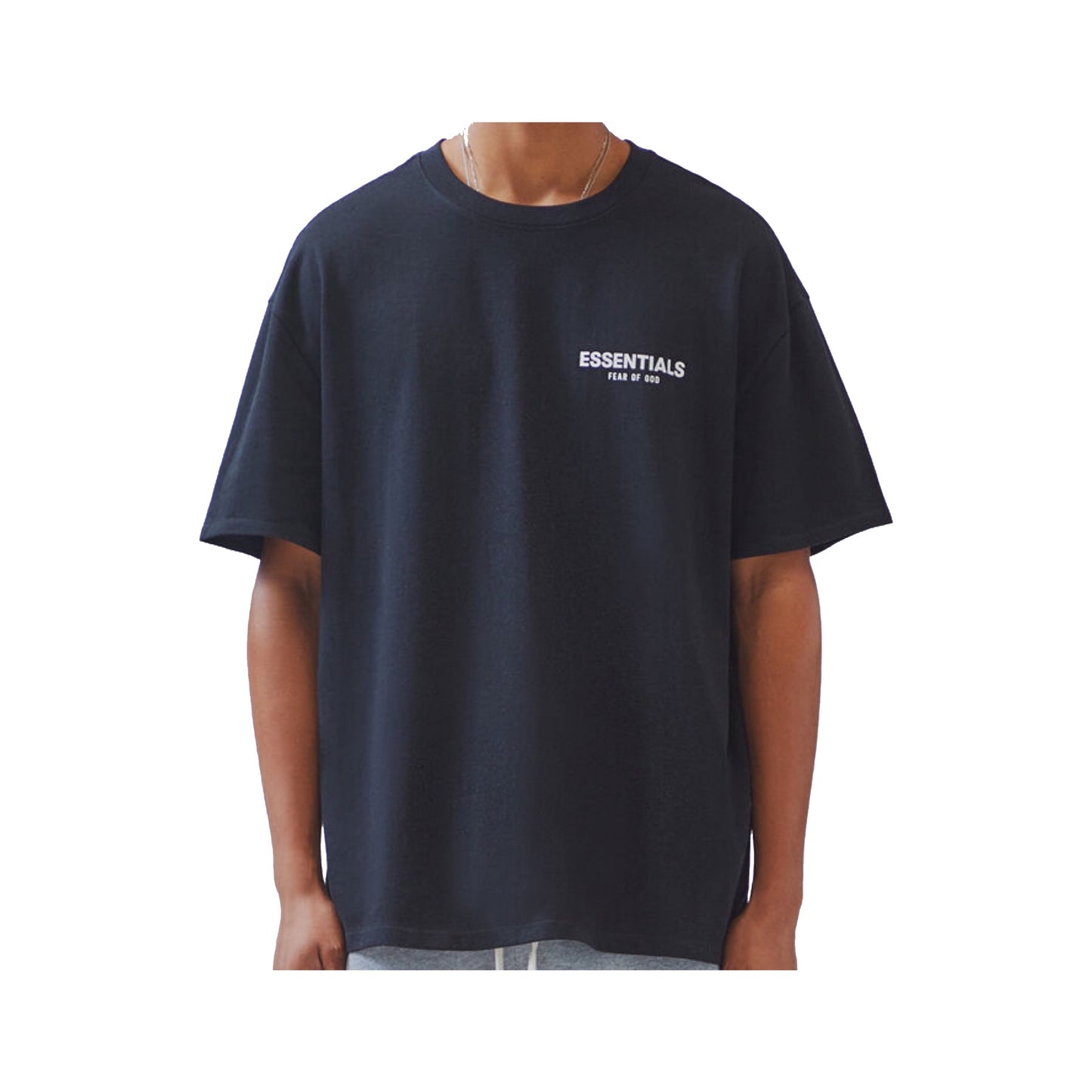 Fear of God Essentials Tee Black, Clothing- dollarflexclub