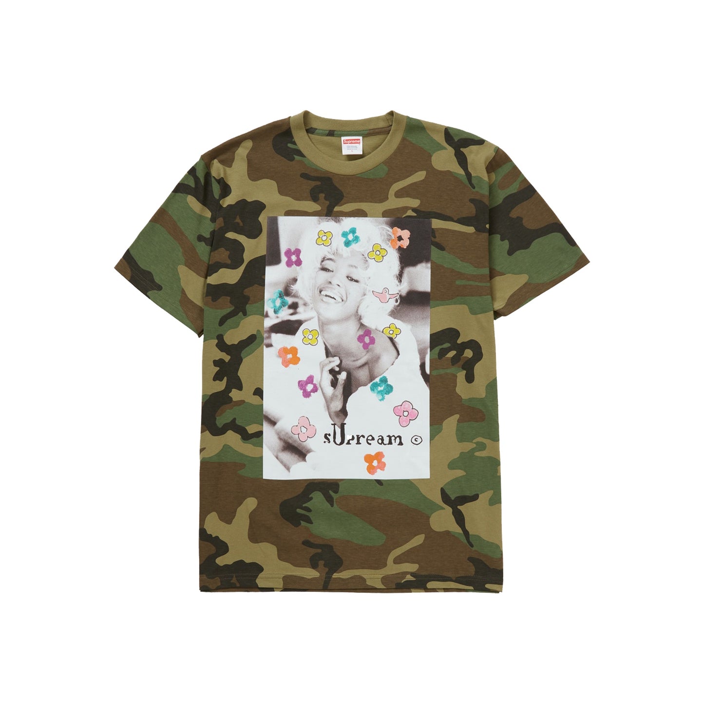 Supreme Naomi Tee Camo, Clothing- re:store-melbourne-Supreme