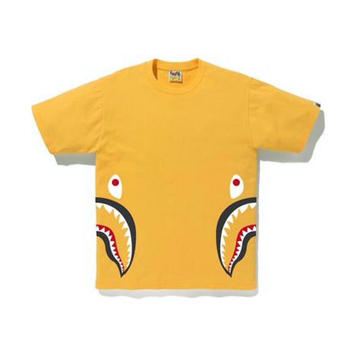 BAPE Side Shark Tee Yellow/Black, Clothing- re:store-melbourne-Bape