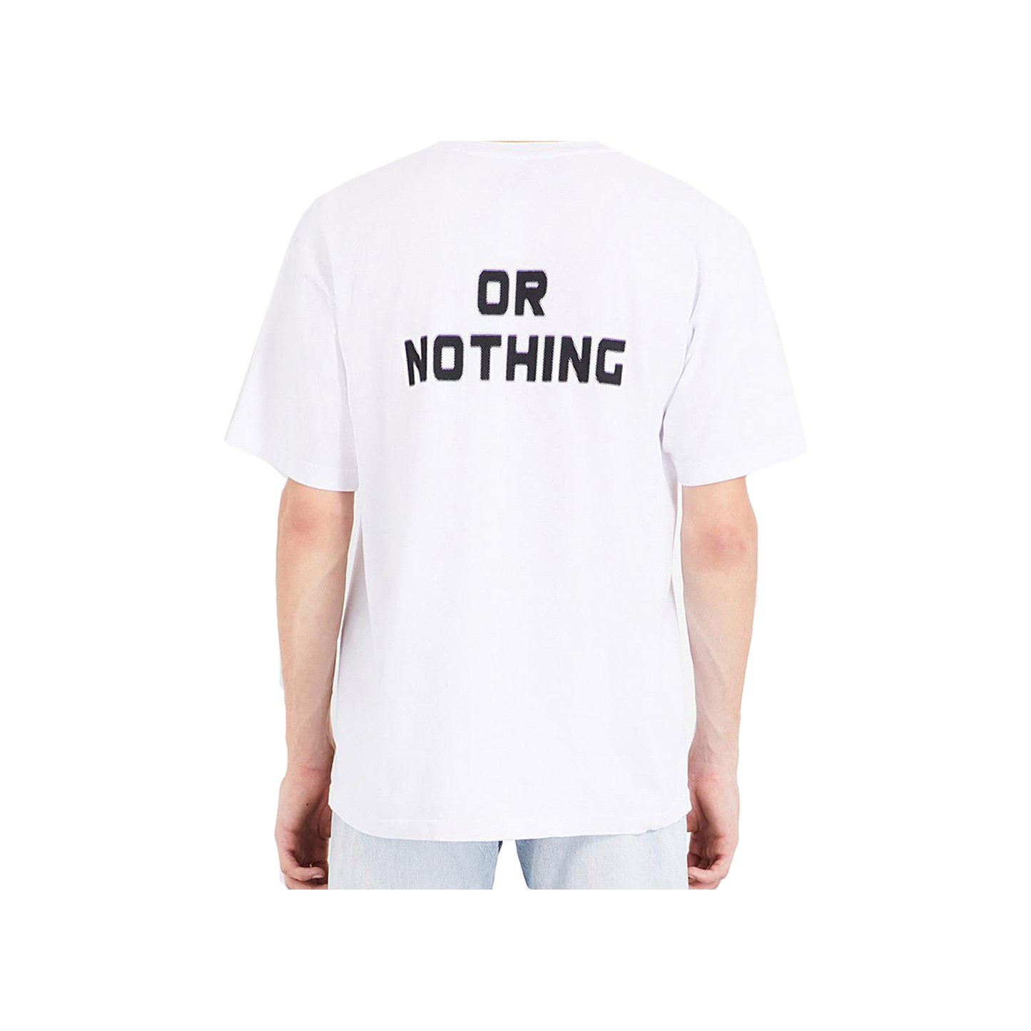 AWGE x A$AP ROCKY OR NOTHING Tee -White, Clothing- dollarflexclub