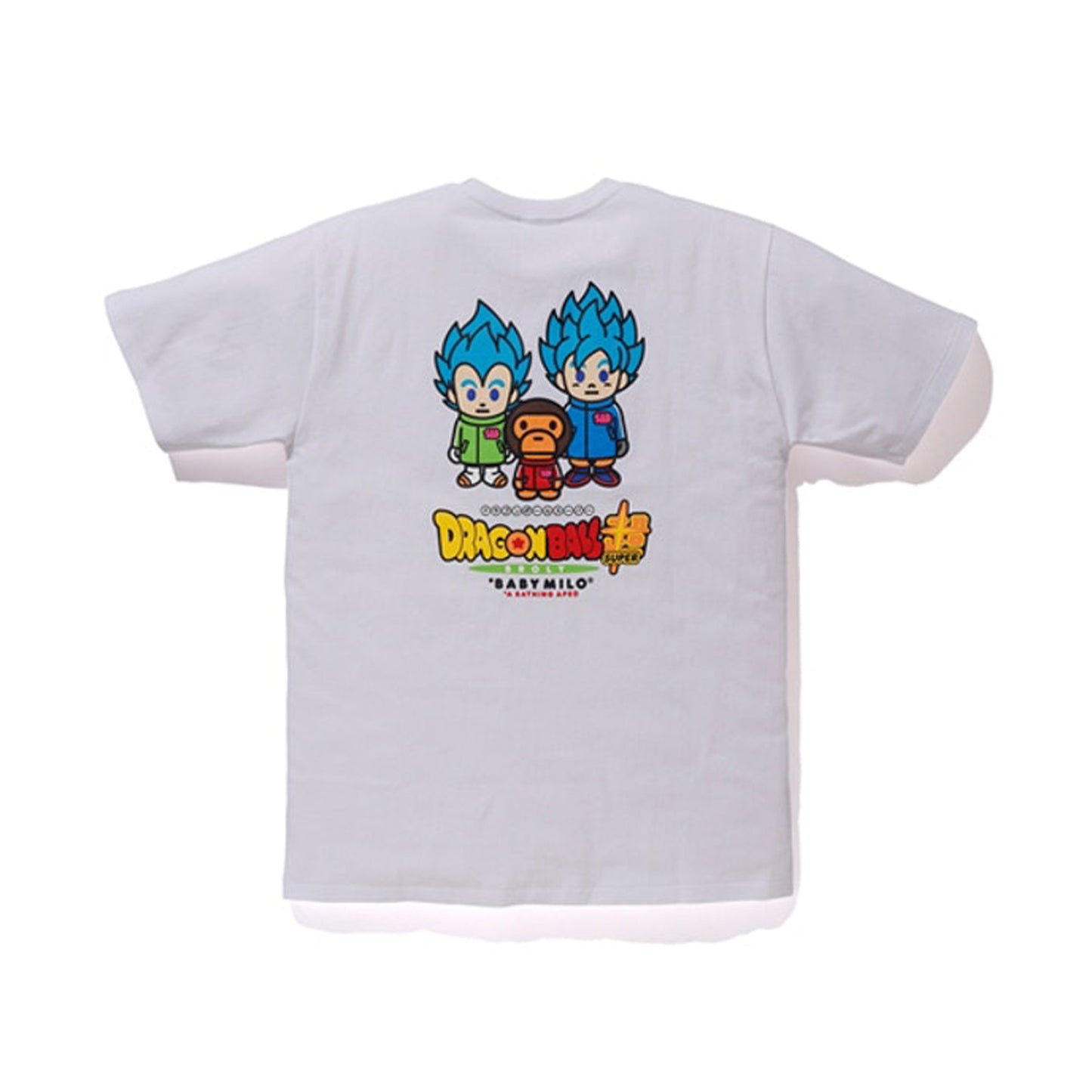 BAPE x Dragonball Super Son Goku & Vegeta Tee White, Clothing- re:store-melbourne-Bape