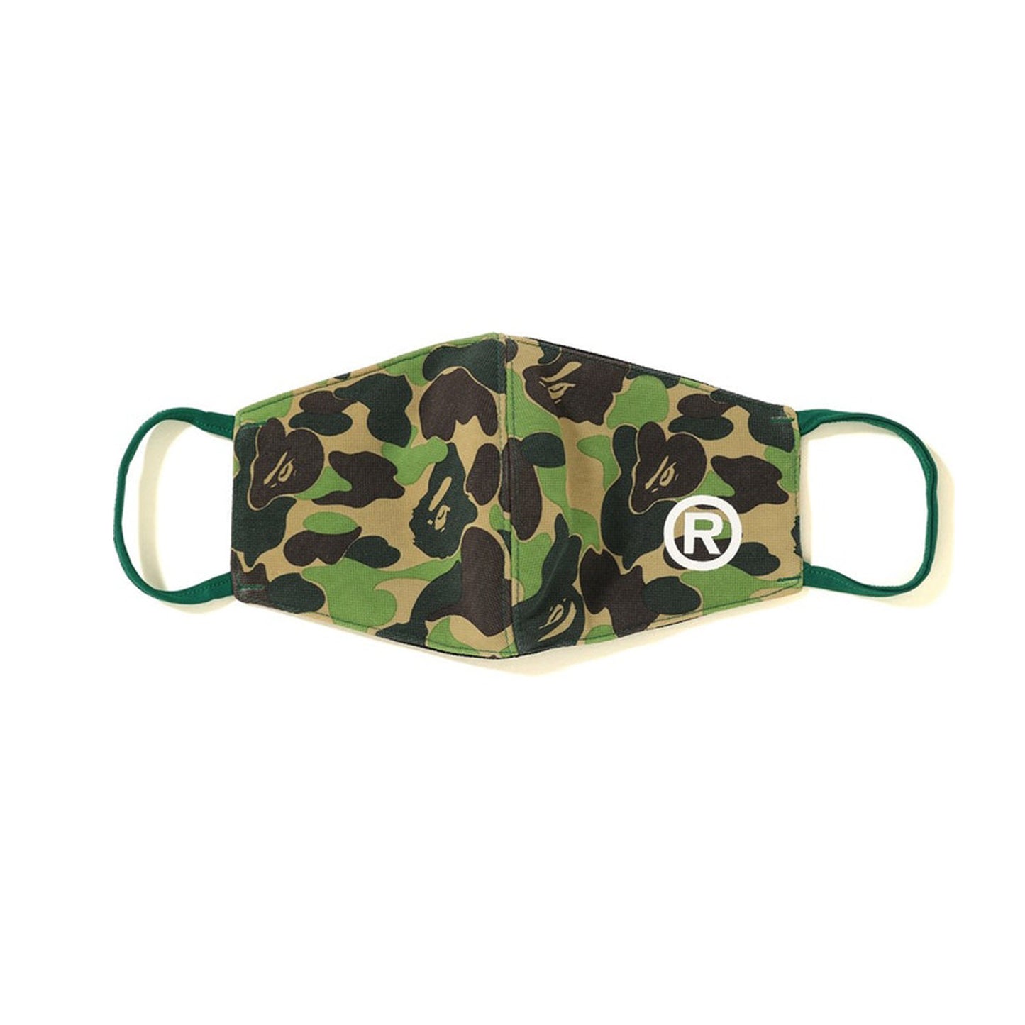 BAPE ABC Camo Mask, Accessories- dollarflexclub