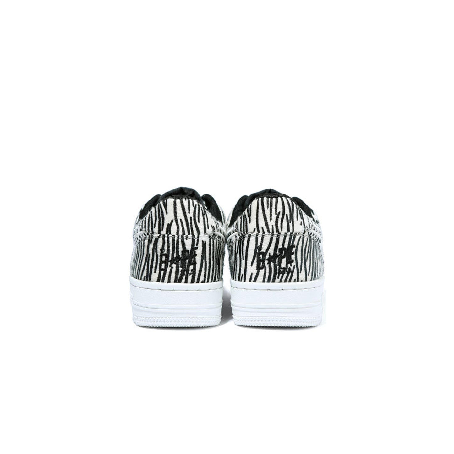 A Bathing Ape Bapesta Animal Print -Zebra, Shoe- dollarflexclub