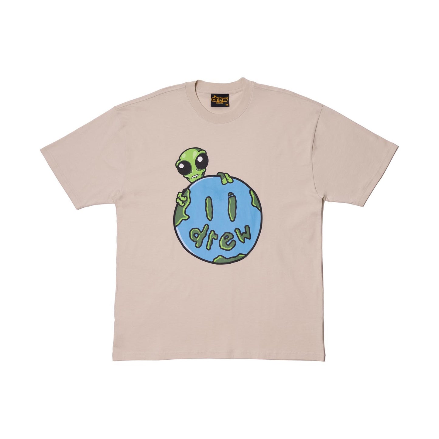 Justin Bieber x Drew House Allen the Alien SS Tee - Beige, Clothing- re:store-melbourne-Drew House