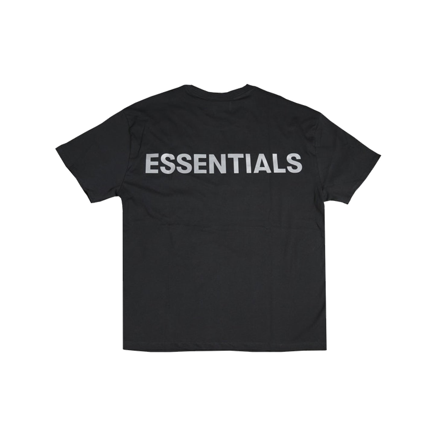 Fear of God Essentials Tee Reflective -Black, Clothing- dollarflexclub