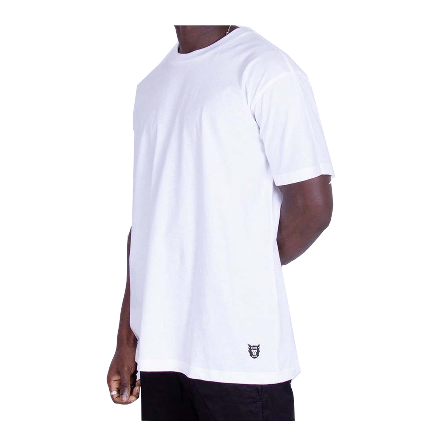 Human Made x Hanes Tee White #3, Clothing- dollarflexclub