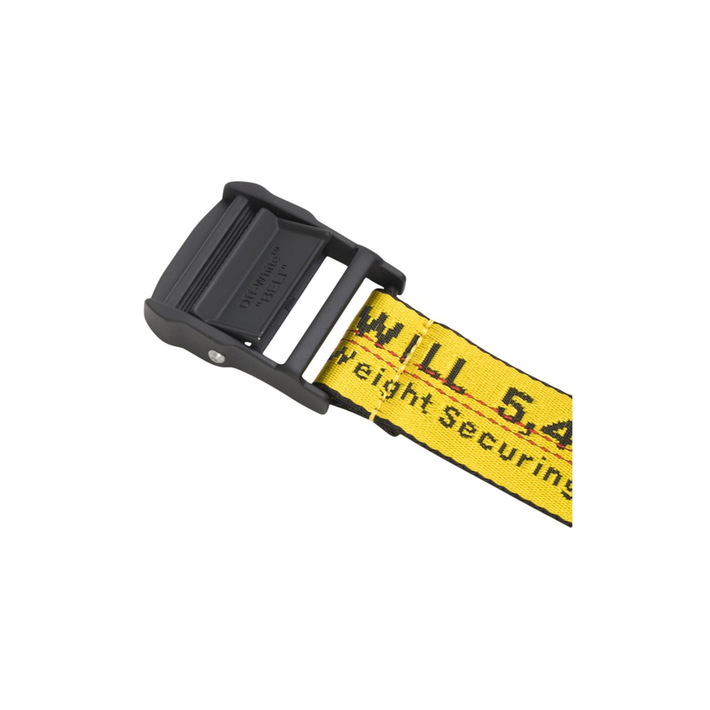 OFF-WHITE Industrial Belt (SS19) -Yellow/Black, Accessories- dollarflexclub