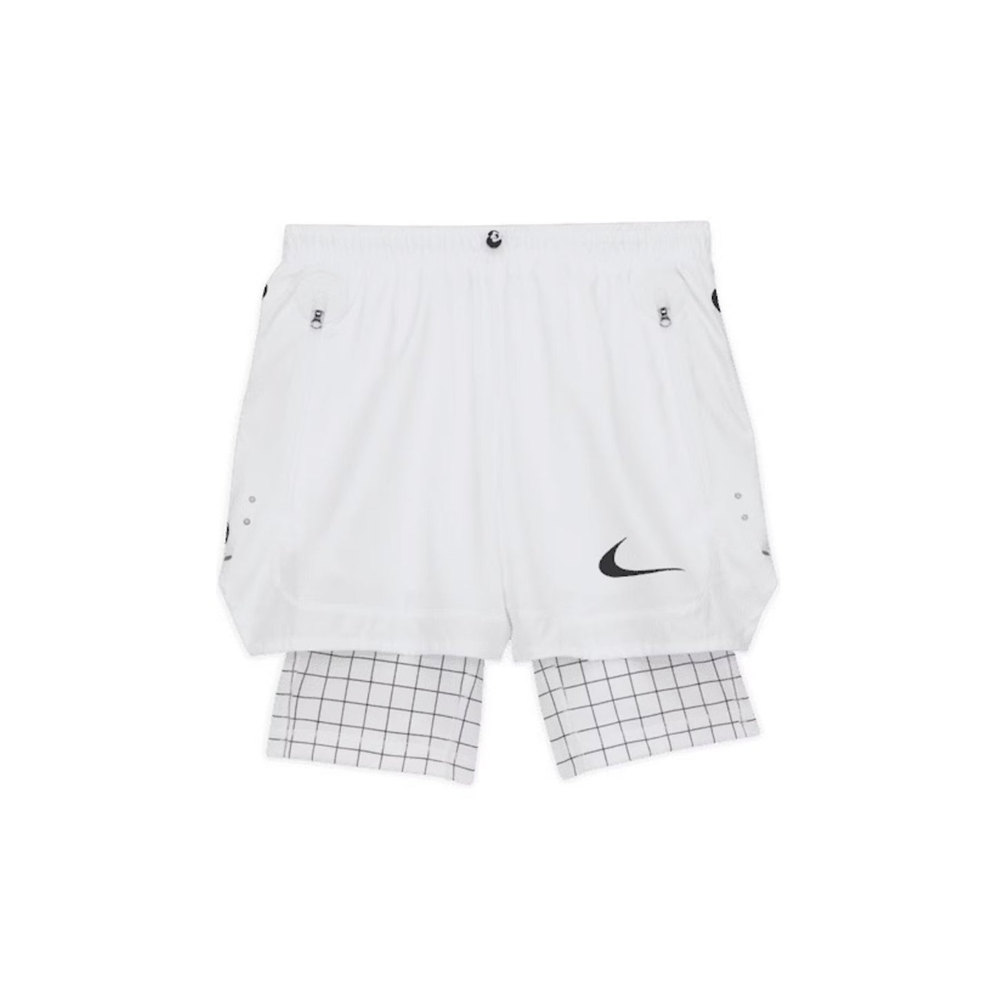 Off-White x Nike Shorts White Grid, Clothing- re:store-melbourne-Nike x Off White