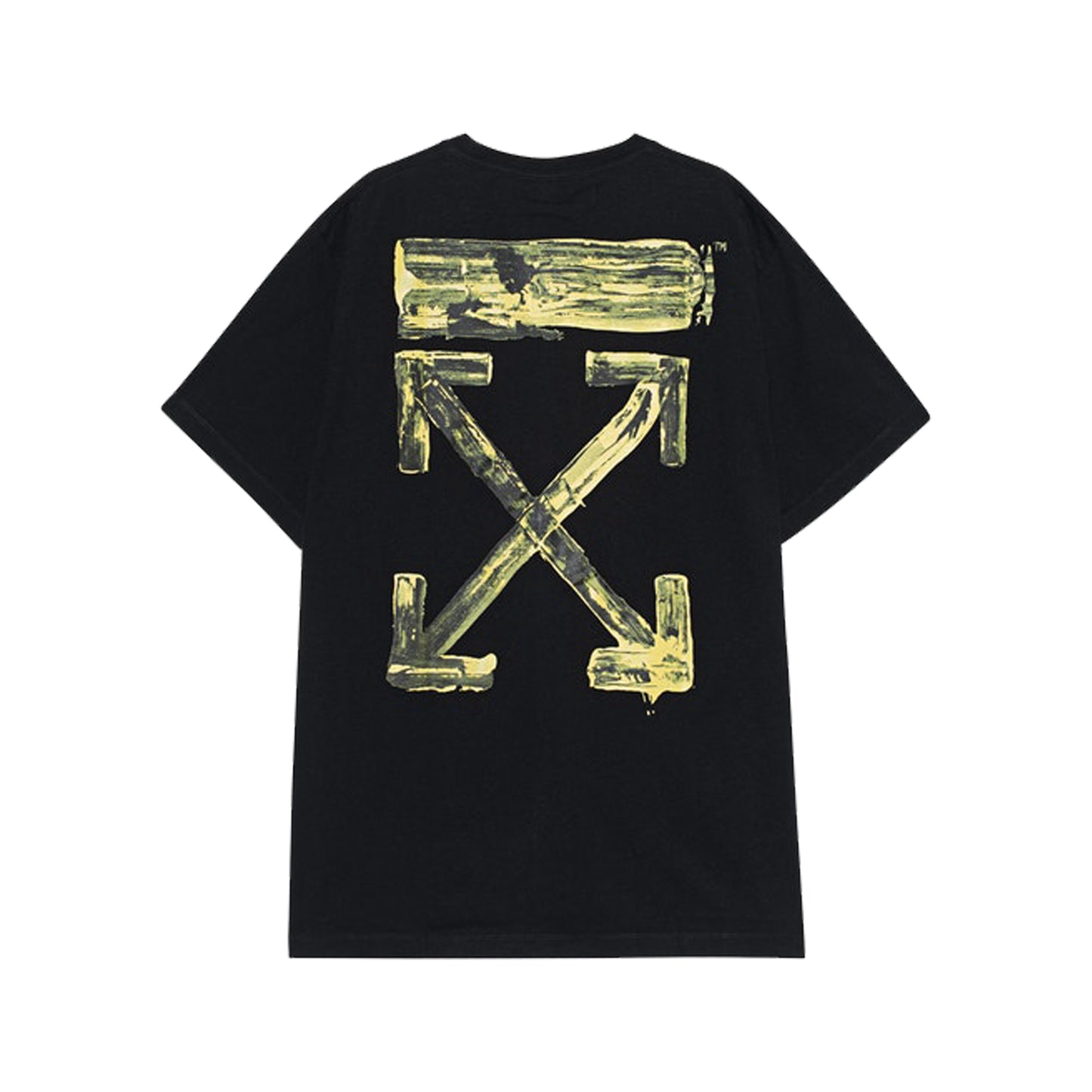 Off-White Acrylic Arrows T-Shirt -Black, Clothing- dollarflexclub