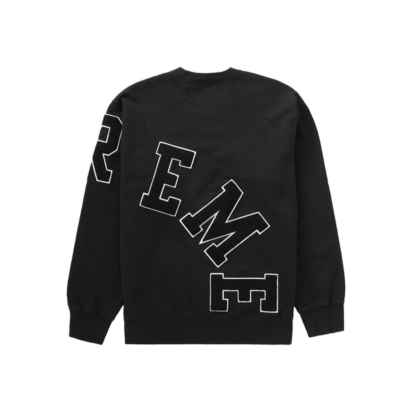Supreme Big Arc Crewneck Black, Clothing- re:store-melbourne-Supreme