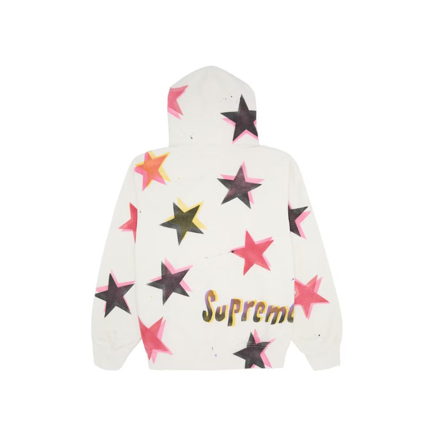 Supreme Gonz Stars Hooded Sweatshirt White, Clothing- re:store-melbourne-Supreme
