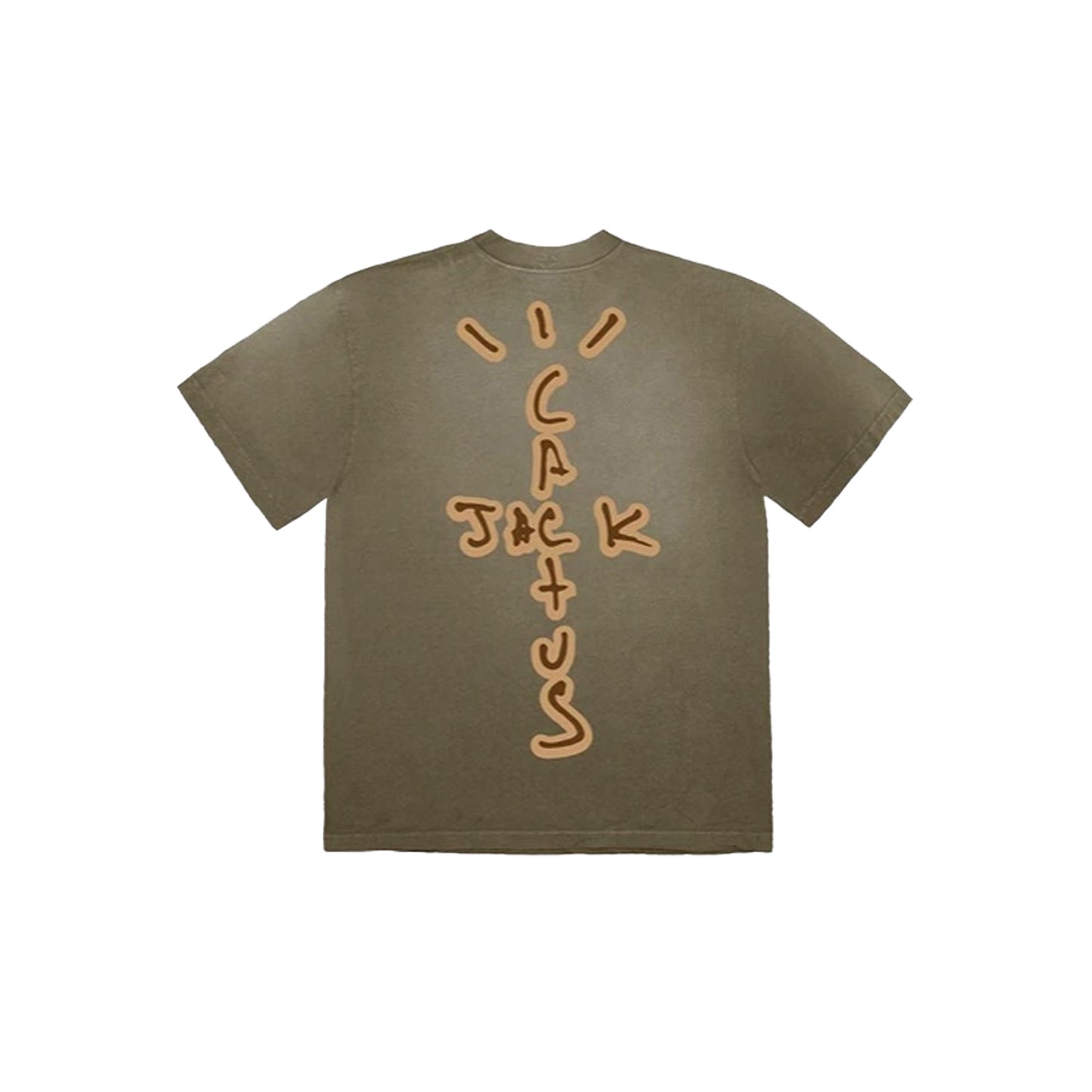 Travis Scott Highest In The Room Dive T Shirt -Olive, Clothing- dollarflexclub