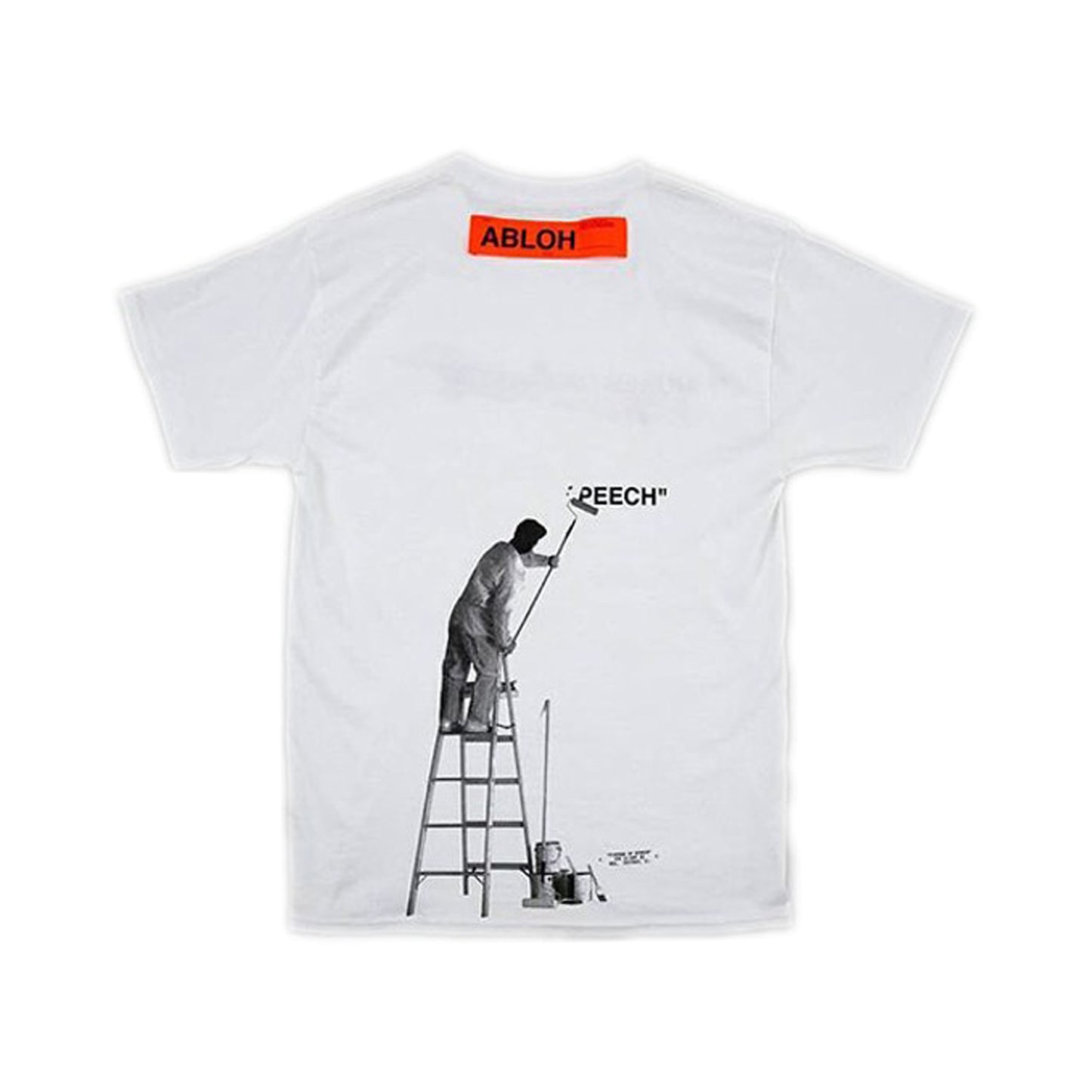 Virgil Abloh x MCA Figures of Speech Tee White, Clothing- dollarflexclub
