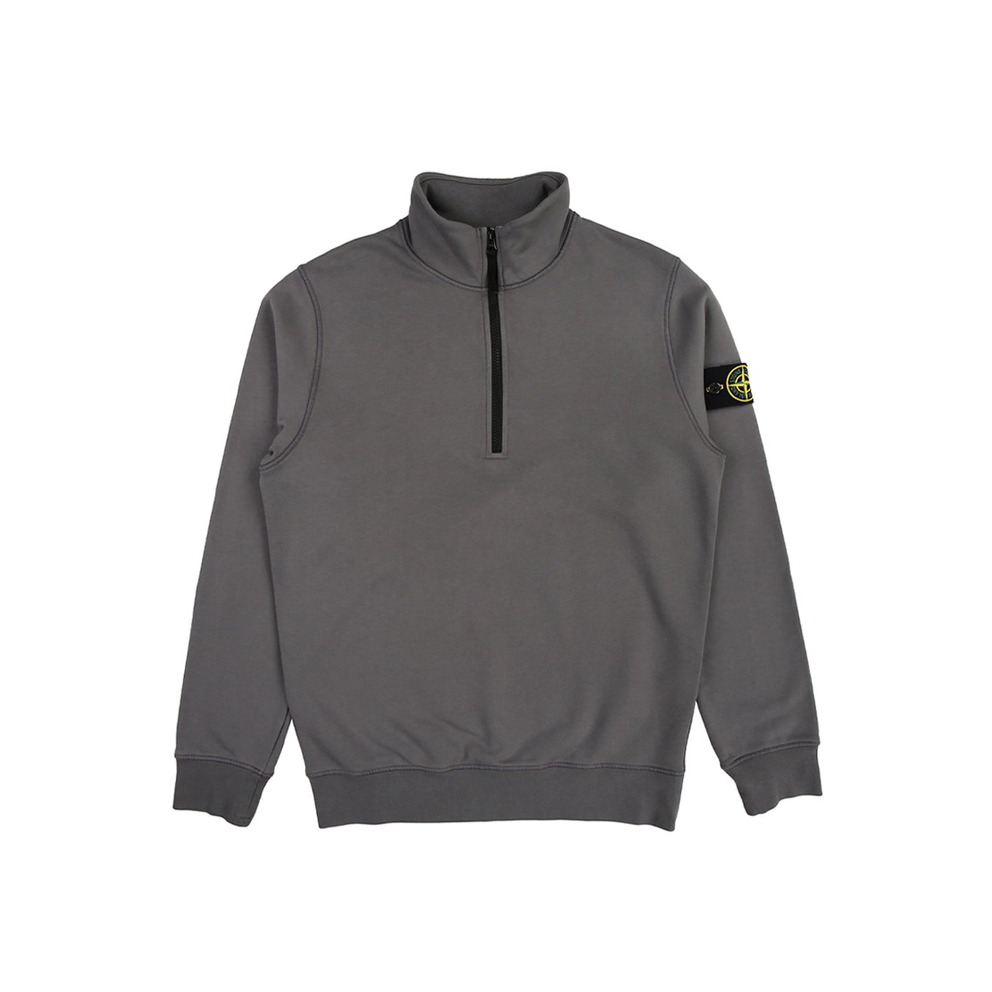 Stone Island Half Zip Sweatshirt - Blue Grey, Clothing- re:store-melbourne-Stone Island