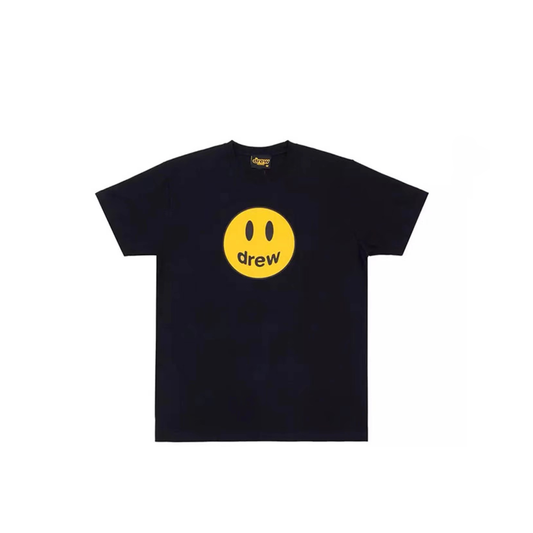 Justin Bieber x Drew House Mascott SS Tee - Black, Clothing- re:store-melbourne-Drew House