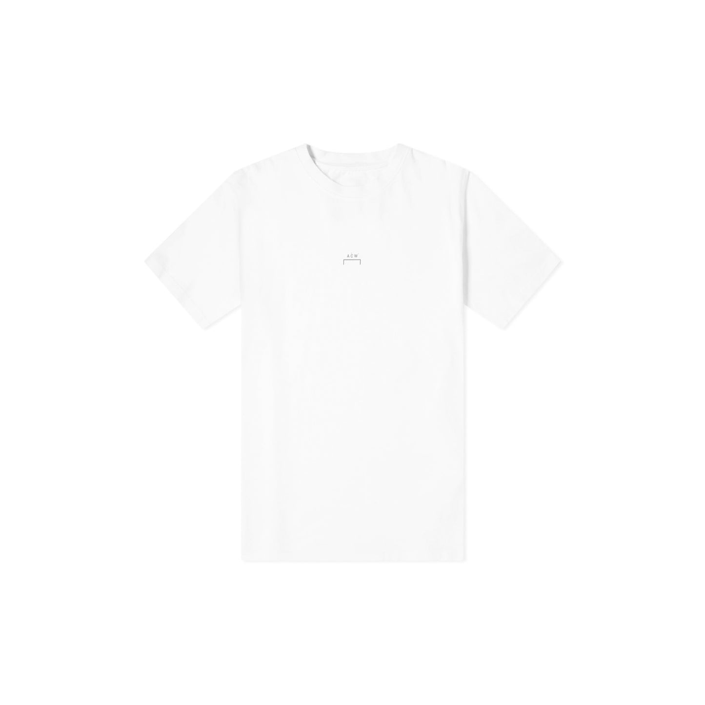 ACW Classic Logo Tee -White, Clothing- dollarflexclub