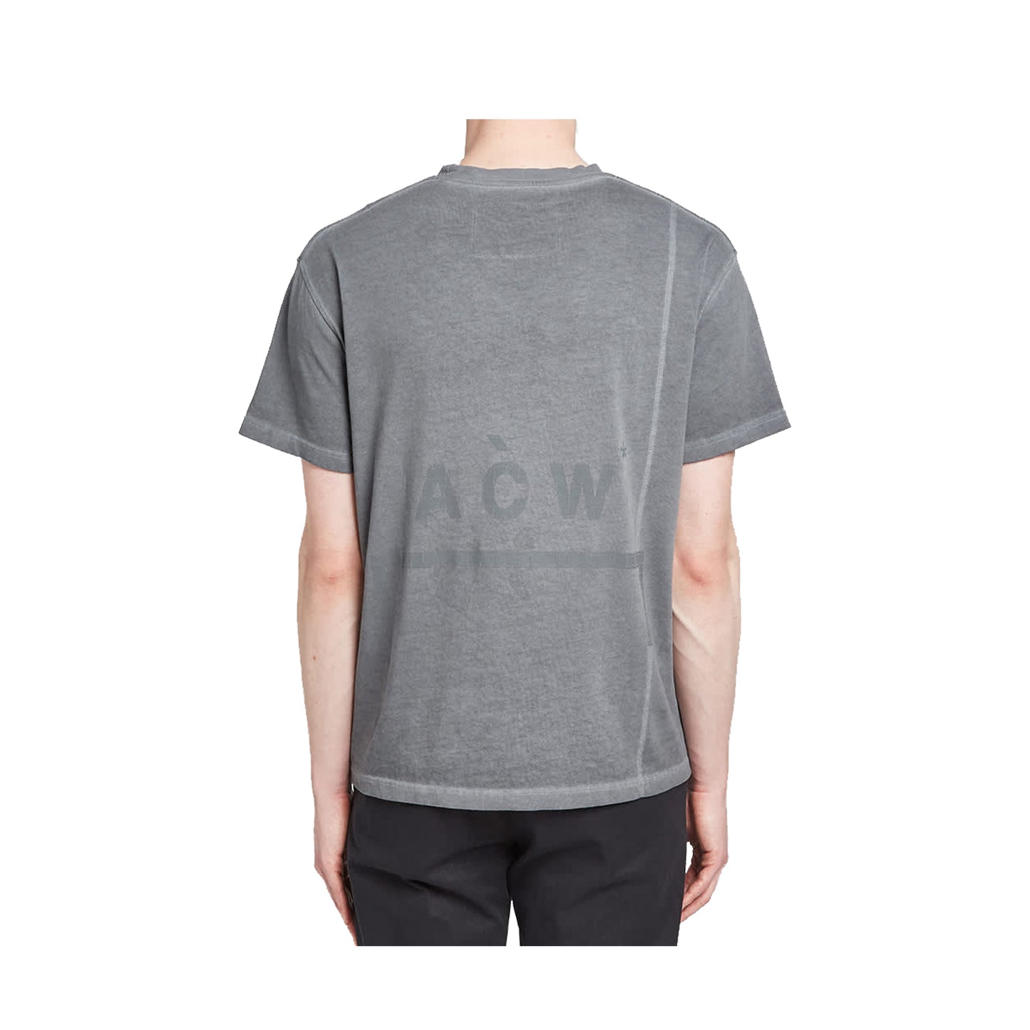 ACW Reflective Logo Tee -Grey, Clothing- dollarflexclub