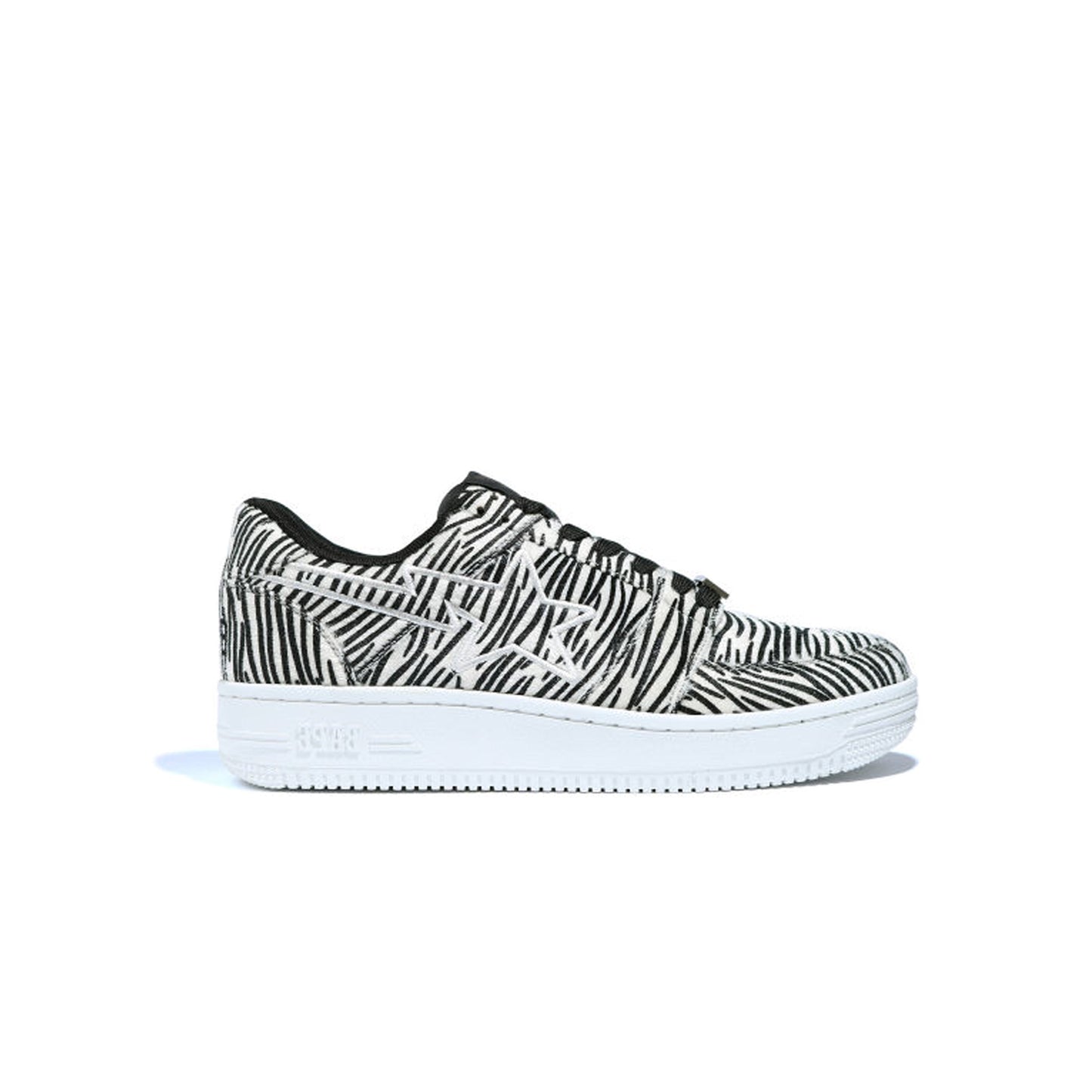 A Bathing Ape Bapesta Animal Print -Zebra, Shoe- dollarflexclub