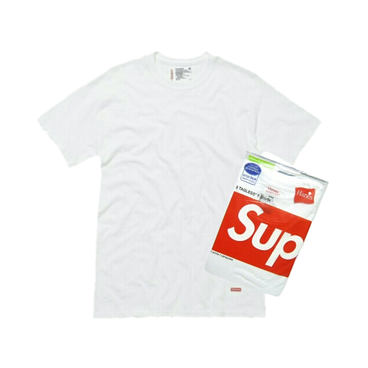 Supreme tagless cheap tee 3 pack