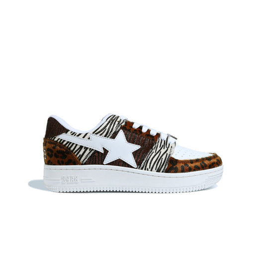 A Bathing Ape Animal Mix Bape Sta Low, Shoe- dollarflexclub