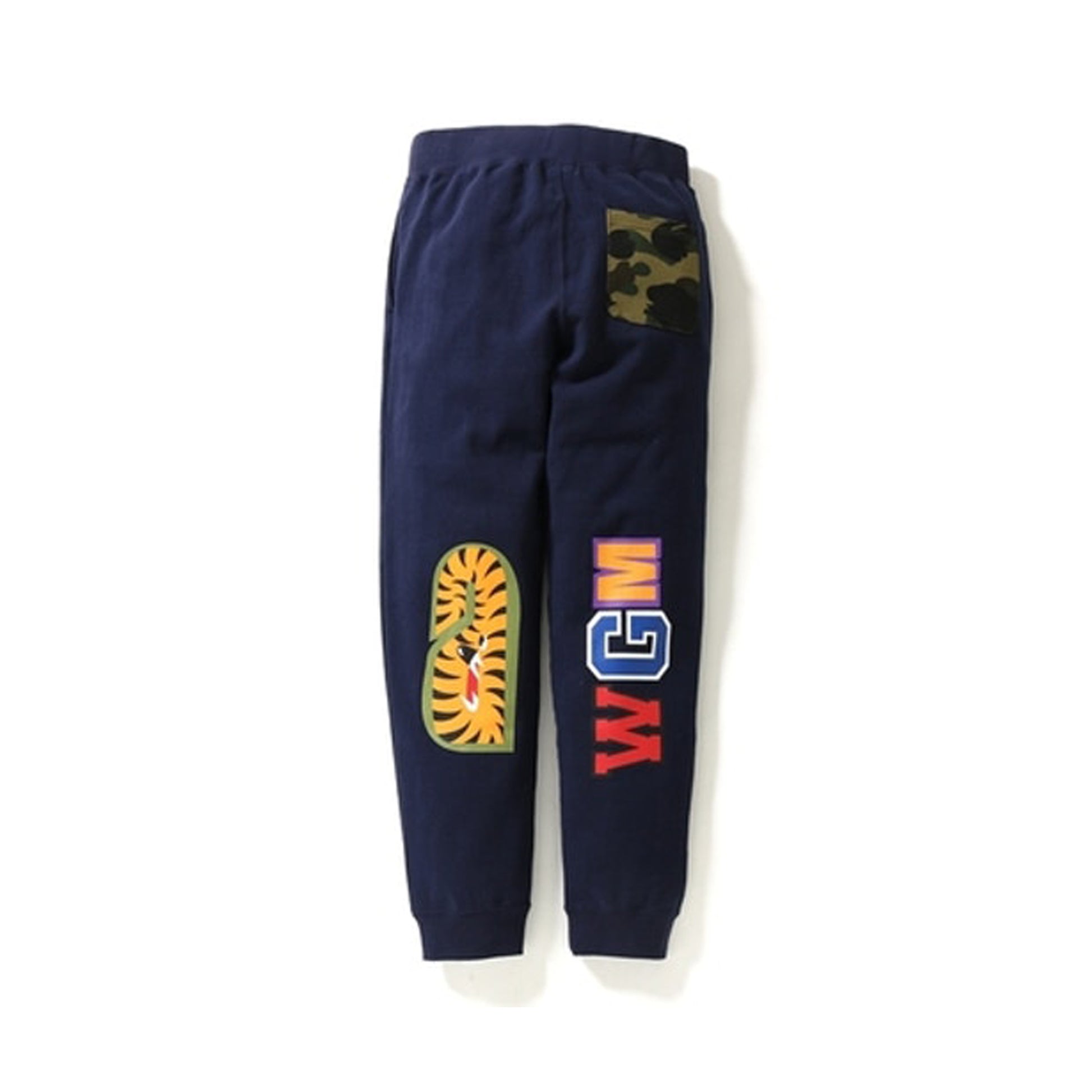 BAPE Shark Slim Sweat Pants Navy, Clothing- re:store-melbourne-Bape