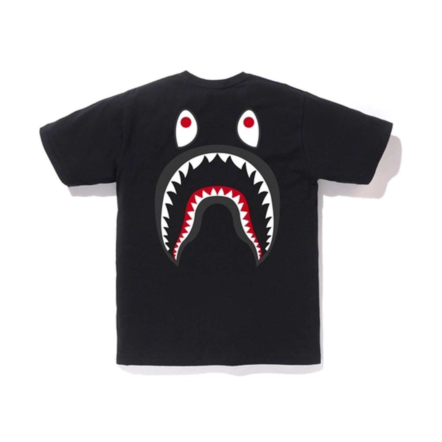 Bape WGM Shark Tee - Black, Clothing- re:store-melbourne-Bape